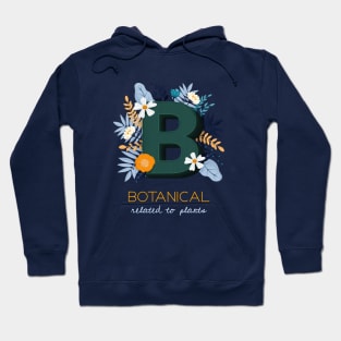 Botanical related to plants Hoodie